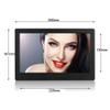 10-inch high-Definition Wall-Mounted Digital Photo Frame with a Resolution of 1280 x 800 and a Timer Function. view 3