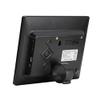 10-inch HD 1024x600 Display Digital Photo Frame with Video Playback, Calendar, Timer, and Music Functions - Black view 3
