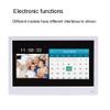 10-inch Digital Photo Frame with Remote Control, HD IPS Screen, Calendar, and Video Playback - Black (Also Available in 11.6-inch White). view 4