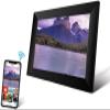 10.1-inch Digital Photo Frame, 1280x800 Full HD IPS Screen, Supports WiFi, Remote Control, Automatic Rotation, USB and SD Card, Silver-Gray. view 1