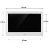 10-inch/14-inch high-Definition Digital Photo Frame, Wall-Mounted Advertising Display Rack, 1280x800 Resolution, Supports timed Video Playback, Black and White Optional. view 4