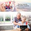 10.1-inch WiFi Digital Photo Frame, Equipped with an IPS Touchscreen, a high-Definition 800x1280 Display, 16GB of Memory, and Wall-mountable. view 2