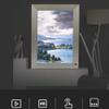 10.1-inch Digital Photo Frame, 1280x800 Full HD IPS Screen, Supports WiFi, Remote Control, Automatic Rotation, USB/SD Card, Silver-Gray. view 2