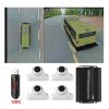 Car Backup Camera Car 360 Surround View Camera Systems Seamless View (3D+1080P) Recorder for Long Distance Bus Car Camera(BSD Version)(White version128 USB) view 2