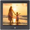 8-inch Digital Photo Frame, 720P high-Definition Photo Frame, Multi-Functional: with Calendar and Alarm Clock. view 3