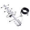 WSOLDMA Directional Yagi Antenna 10dBi 2G/3G/4G LTE 698-2700MHz Outdoor Antenna N Female Connector, with 5M Cable view 1