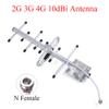 WSOLDMA Directional Yagi Antenna 10dBi 2G/3G/4G LTE 698-2700MHz Outdoor Antenna N Female Connector, with 5M Cable view 3