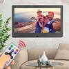 10-inch Digital Photo Frame, 1024x600 TFT Display, Wireless Remote Control, Supports up to 32GB Memory Card/USB Flash Drive, formats: AV/MP4/MP3/JPG/JPEG, with Clock and Calendar Functions. view 2