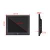 10-inch HD Digital Photo Frame (1024x600) - Supports Video Playback, Calendar, Timer, and Music Functions - Black view 2