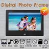 1080P High-Definition Digital Photo Frame - 8-inch LED Multifunctional Electronic Photo Frame (Black) view 2