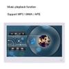 10-inch Full-View Digital Photo Frame with Remote Control, high-Definition IPS Screen, Electronic Calendar, Video and Music Playback Functions - Black view 3