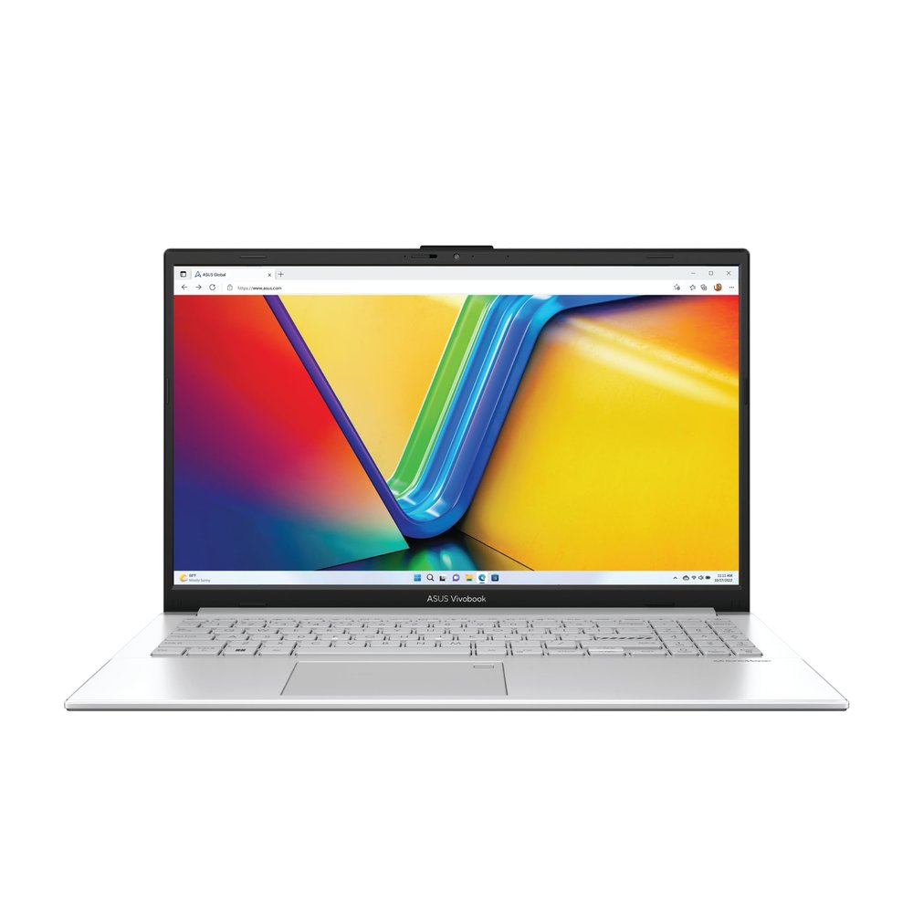 ASUS Vivobook Go 15 2024 Laptop, 8-Core Intel Core i3-N305, 15.6" FHD IPS Display, Intel UHD Graphics, 8GB DDR4 128GB Hybrid, Wi-Fi 5, Win10 Home