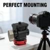 Mini Tripod Ball Head Cold Shoe Adapter, Aluminum Alloy, Adjustable Angle, Lightweight - 360 Rotation, Anti - Slip Design, Compatible with Cameras and Monitors view 4