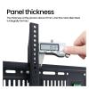 Compatible for BESHIRack LED LCD TV Wall Mount Bracket Tilt Adjustable Strengthen TV Support for 26''-60'' Load Up to 50kg VESA 400mm*400mm view 3