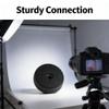 Hot Shoe Mount Metal, 1 / 4 Inch Thread Screw Nut Mount Adapter for Flash Photography - Lightweight Durable Aluminum Alloy, Scratch Prevention, Easy Assembly view 4