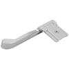 Camera Hot Shoe Thumbs Grips, Aluminum Alloy Thumbs Rest Handle for - Ergonomic Design, Durable CNC Processing, Improved Camera Balance (Silver) view 2