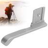 Camera Hot Shoe Thumbs Grips, Aluminum Alloy Thumbs Rest Handle for - Ergonomic Design, Durable CNC Processing, Improved Camera Balance (Silver) view 4