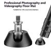 RSHuiOUXX Anti Slip 3/8 Thread Camera Tripod Feet Adjustable Aluminum Silicone Base for Stable DSLR view 3