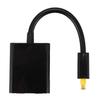 Kopinma Digital SPDIF Optical Audio Splitter 2 Way Toslink Splitter Adapter 1 Input 2 Output SPDIF Optical Cable Splitter Hub view 3