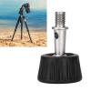 Tripod Foot Pad, 360 Degree Rotating Rubber Base with Stainless Steel Mount, Replacement Monopod Leg Pad for Camera Support, 34mm Anti Skid Base view 4