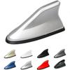 Car Shark Fin Antenna Cover for Acura RLX ZDX 2013-2025, Shark Fin Roof Shape Cover Replacement with Adhesive Tape Antenna Topper Cap Mount Decorative,Silver view 1