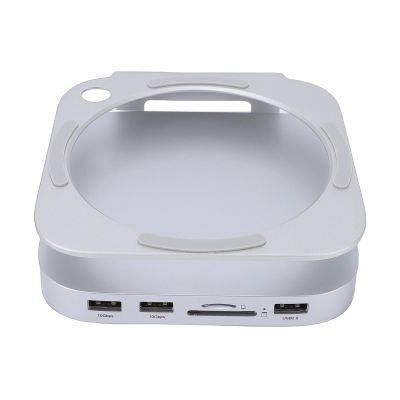 TYTOGE Dock Fit for M4 M4 Pro Desktop Computer Metal Docking Station Hub with USB A 3.2 10Gbps Port 8TB NVMe SSD Enclosure Support for Thunderbolt 3 4 5