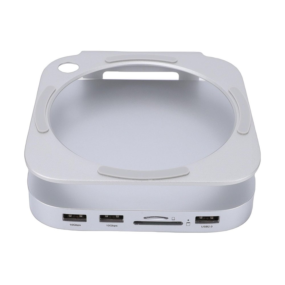 TYTOGE Dock Fit for M4 M4 Pro Desktop Computer Metal Docking Station Hub with USB A 3.2 10Gbps Port 8TB NVMe SSD Enclosure Support for Thunderbolt 3 4 5