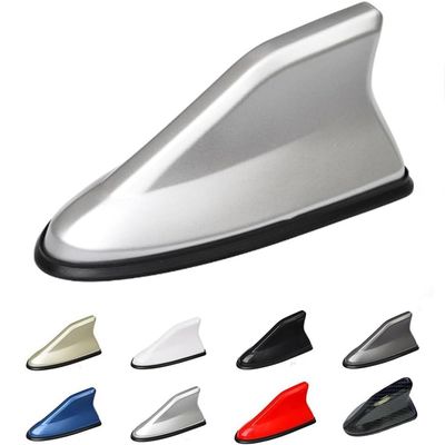 Car Shark Fin Antenna Cover for Acura ILX TLX TL TSX 2011-2025, Shark Fin Roof Shape Cover Replacement with Adhesive Tape Antenna Topper Cap Mount Decorative,Silver