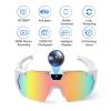 Baseball Sunglasses with Camera, 4k HD Sports Glasses Camera, Hands-Free Recording, Smart Cameras Glasse for Baseball Cycling Hiking (Iridescent-B) view 4