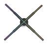 3D Hologram Fan, P56 Naked Eye 3D HD Fan Holographic Projector 3D Holographic Projector Remote Advertising Display Support Picture Video view 1