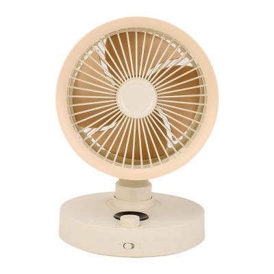 Auto Oscillating Desk Silent Fan with 100 Speeds Adjustment for Bedroom, LED Display Table Fan, USB Rechargeable