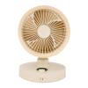 Auto Oscillating Desk Silent Fan with 100 Speeds Adjustment for Bedroom, LED Display Table Fan, USB Rechargeable view 1
