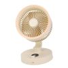 Auto Oscillating Desk Silent Fan with 100 Speeds Adjustment for Bedroom, LED Display Table Fan, USB Rechargeable view 3