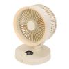 Auto Oscillating Desk Silent Fan with 100 Speeds Adjustment for Bedroom, LED Display Table Fan, USB Rechargeable view 4