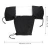 Toddmomy DSLR Camera Rain Cover Windproof Protective Shield with Two-Way Drawstring and Tripod for Outdoor Photography in Rain Snow and Dust view 4