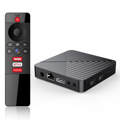 GREVA Android TV Box 13.0 4GB RAM 64GB ROM Internet TV Box 8K RK3528 Chip with WiFi6 BT5.0 Gigabit Ethernet LAN 3D HDR10 HD Video Smart Streaming Box 2026
