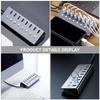 BESPORTBLE Port USB Hub with Dedicated Charging Port USB Extension Device with Independent Switches for Laptop Home Office and Travel view 3