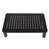 Kisangel Height Adjustable Monitor Stand Riser with Gears Up to Load Desktop Organizer for Computer Display Office and Home Use Sturdy Design with Extra Storage Space Underneath view 1
