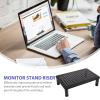 Kisangel Height Adjustable Monitor Stand Riser with Gears Up to Load Desktop Organizer for Computer Display Office and Home Use Sturdy Design with Extra Storage Space Underneath view 2