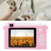 AKLOSIPY 48MP 1080P Dual Camera Portable Vlog Camera Compact Travel with 15x Digital Zoom WiFi Transfer for Kids Adults Beginners (Pink) view 3