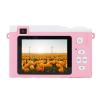 AKLOSIPY 48MP 1080P Dual Camera Portable Vlog Camera Compact Travel with 15x Digital Zoom WiFi Transfer for Kids Adults Beginners (Pink) view 4