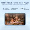 80GB MP3 Player with Bluetooth and WiFi, Mp3 & Mp4 Music Player with Spotify, Amazon Music, Deezer, Audible, 4.0" IPS Touch Screen Android Player with Speaker, FM Radio, Up to 512GB (Blue) view 4