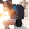 BESPORTBLE 4pcs Camera Lens Storage Pouch Protective Case for DSLR Mirrorless with Shockproof Water-resistant Material and Secure Belt Loop Holder view 4