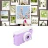 AKLOSIPY 48MP 1080P Dual Camera Portable Vlog Camera Compact Travel with 15x Digital Zoom WiFi Transfer for Kids Adults Beginners (Purple) view 2