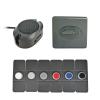 Car Parking Sensor Parking Radar Parking Assistance 14mm Flat Sensors Reverse Radar Sound Buzzer Alarm Sound(Red) view 2