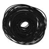 100pcs Recorder Rubber Belts, 1mm/0.04in Thickness Cassette Tape Belts Replacement for DVD CD LD VCR Repeater Record Player Drive Repair & Maintenance (Black) view 1