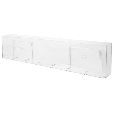BESPORTBLE Acrylic CD Stand Rack Lightweight Decorative DVD Display Organizer for Home Bedroom Living Clear Storage Holder for Jewel Cases and Party Decor