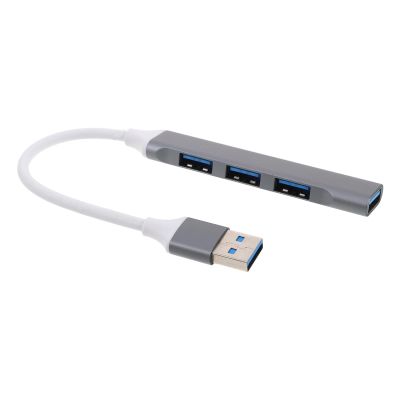 BESPORTBLE Portable USB Hub Multiport Expander for Laptop PC with High-Speed Data Transfer Lightweight USB Splitter Adapter for Multiple Devices Plug and Play for Travel and Office Use