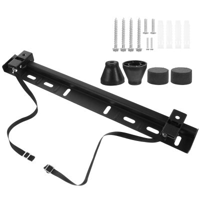 Kisangel Renter Friendly Punch Tv Wall Mount Bracket for Tvs Mechanical Stand with Stable Construction and Space-Saving Design for Flat Screen LED LCD Televisions