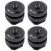 ELAYARD 4pcs Aluminum Alloy Hot Shoe Adapter with Threaded Screw Cold Shoe Mount for Camera Accessories Compatible with Photography Equipment Practical and Professional Design view 1